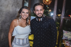 Márcia Travessoni e DJ Romulo Bravo
