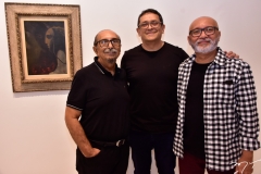 Paulo Galvão, José Guedes e Cardoso Junior