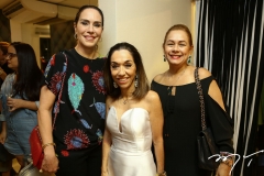 Cristiane Ary, Márcia Távora e Sarah Philomeno