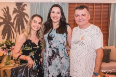 Luiza Pontes, Luana Santana e Omar de Albuquerque