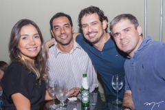 Andressa Freire, Heitor Lins, Marcelo Praça e Rafael Almeida
