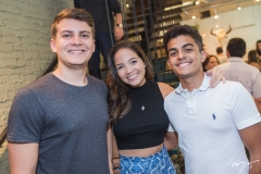 François Boris, Thais Carvalho e Pedro Camarão