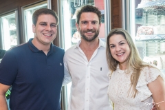 Igor Figueiredo, Raul Lira e Carol Figueiredo