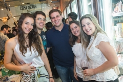 Lia Frota, Dario Frota, Igor Figueiredo, Sabrina Lira e Carol Figueiredo
