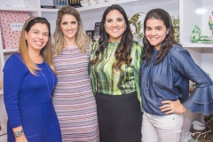 Ednice Bezerra, Rebeca Bastos, Fernanda Cunha e Priscila Leal