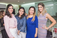 Gabriela Rolim, Priscila Leal, Ednice Bezerra e Rebeca Bastos