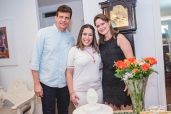 André Bezerra, Larissa Delfino e Rafaela Bezerra