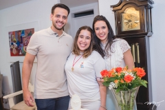 Eduardo Barreira, Larissa Delfino e Talita Bezerra