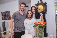 Fernando Delfino, Larissa Delfino e Talita Bezerra