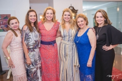 Sônia Praça, Rose Batista, Andréa Delfino, Danielle Pinheiro, Ila Bezerra e Lina Mendonça