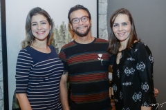 Leiliane Pinheiro, Léo Gondim e Cintia Sampaio
