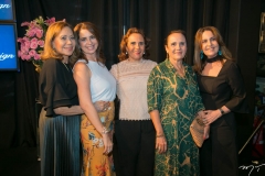 Ana Alcântara, Márcia Andréa, Lisa e Berna Gurgel e Ana Lúcia Montenegro