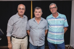 José Vanon, José Peixoto e Claudio Viskione
