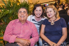 Adroaldo Carneiro, Flávio Farias e Lúcia Silveira