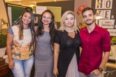 Lúcia Costa, Débora Holanda, Paula Picanço e Gustavo Augusto