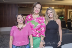 Christina Albuquerque, Izabel Gomide e Valeska Rolim