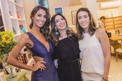 Anastácia Duarte, Renata Cavalcante e Mari Lima