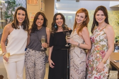 Mari Lima, Cristine Perez, Renata Cavalcante, Lívia Feitosa e Bruna Diógenes