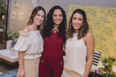 Sara Brasil, Luciana Fiuza e Mari Lima