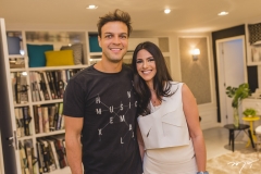Valter Costa lima e Milena Holanda