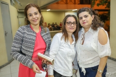 Lorena Martins, Elaine Freitas e Adriana Machado