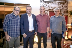 Dummar Neto, Adriano Nogueira, Regis Medeiros e Cliff Villar