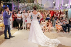 Desfile de vestidos de noiva da Miss Mano