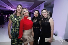 Harlany Queiroga, Fernanda Vieira, Kilvia Rodrigues e Cláudia Rios