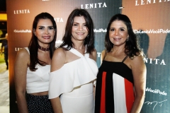 Lorena Pouchain, Liane Farias e Maria Lúcia Negrão