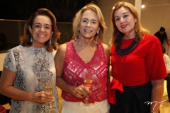 Simone Rizzato, Cláudia Cavalcante e Wládia Parente