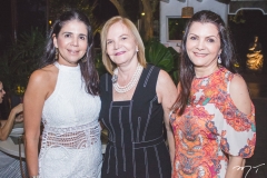 Maria Lúcia Negrão, Verinha Vidal e Liliana Farias