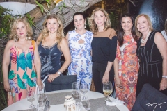 Solange Palhano, Georgia Sabóia, Sílvia Fiuza, Mônica Studart, Liliana Farias e Verinha Vidal
