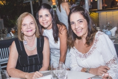 Verinha Vidal, Maria Lúcia Negrão e Giana Studart