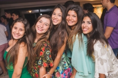 Ana Beatriz Rios, Letícia Gondim, Ana Beatriz Veloso, Raiana Mendes e Maria Eduarda Pontes