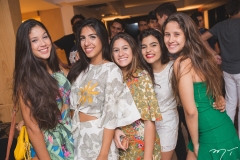 Ana Beatriz Veloso, Maria Eduarda Pontes, Lara Barros, Débora Cristina e Ana Beatriz Rios