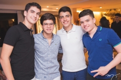 João Benevides, Geraldo Rola, Daniel Figueirêdo e Carlos Henrique Juaçaba