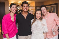 Luca Dias Branco, Pedro Campos, Lissa e Luciano Dias Branco