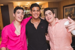 Luca Dias Branco, Pedro Campos e Luciano Dias Branco