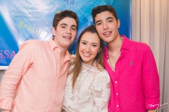 Luciano, Lissa e Luca Dias Branco