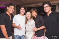 Pedro Campos, Arthur Scarabel, Lissa Dias Branco, Ronney Oliveira e Gustavo Alcântara