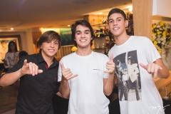 Ronney Oliveira, Arthur Scarabel e Henrique Cruz