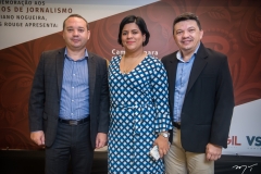 Marcos Mourão, Sthefany Muniz e Márcio Mourão