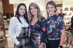 Danielle Filgueiras, Maira Silva e Dina Rodrigues