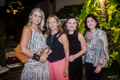 Ione Fiúza, Cláudia Cavalcante, Silvia Campos e Ceres Fiúza