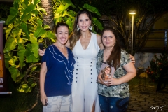 Luciana Martins, Marília Fiúza e Geruza Teixeira