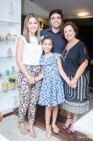 Natália Cals, Celina Carvalho, Eduardo Cals e Júlia Philomeno