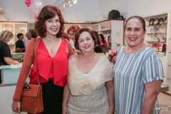 Monique Gentil, Júlia Philomeno e Magali Jereissati