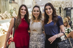 Lara Maciel, Talynie Mihaliuc e Vanessa Canamary