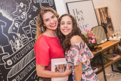 Elaine Pereira e Maria Clara Veras