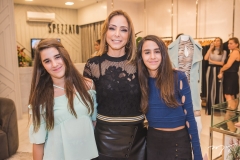 Lara, Ana Paula e Luiza Daud